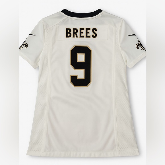 NFL Kids' White and Black New Orleans Saints Jersey - Picture 2 of 3